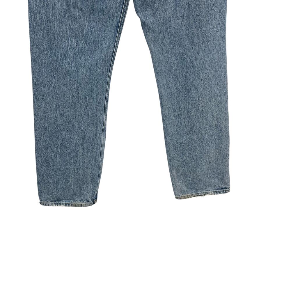 Agolde 90s Mid Rise Loose Jeans Distressed Ripped Wander Denim Size 28 - Picture 9 of 13
